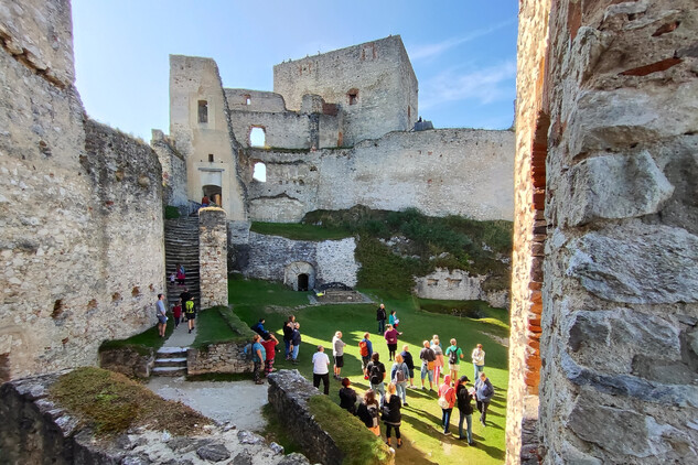 Živá diskuze během speciální prohlídky (září 2023)