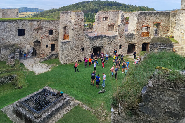 Komentovaná prohlídka na malém nádvoří (říjen 2023)