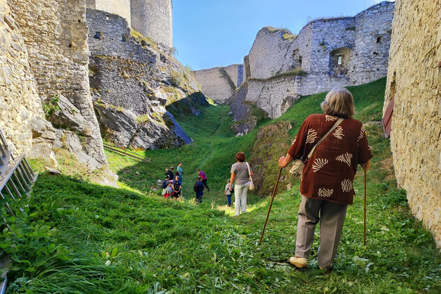 Poznáváme skryté kouty hradu (září 2023)