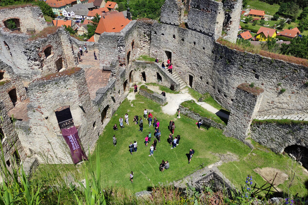 Při prohlídkách ukazujeme hrad v nových souvislostech (červen 2022)