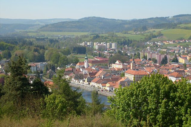Pohled na město z Andělíčku